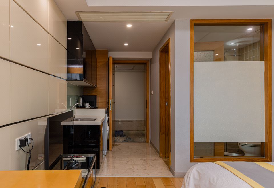 城景公寓【溫暖舒適+助眠床墊+乾濕分離+落地景】