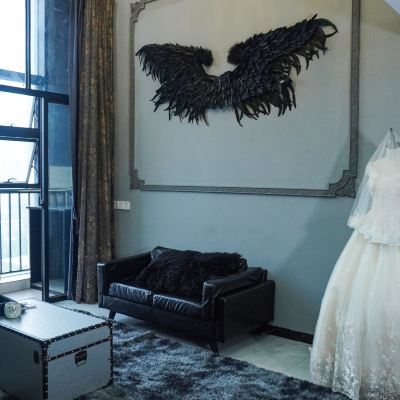 黑色婚紗複式大床主題房 江門Minn酒店優惠