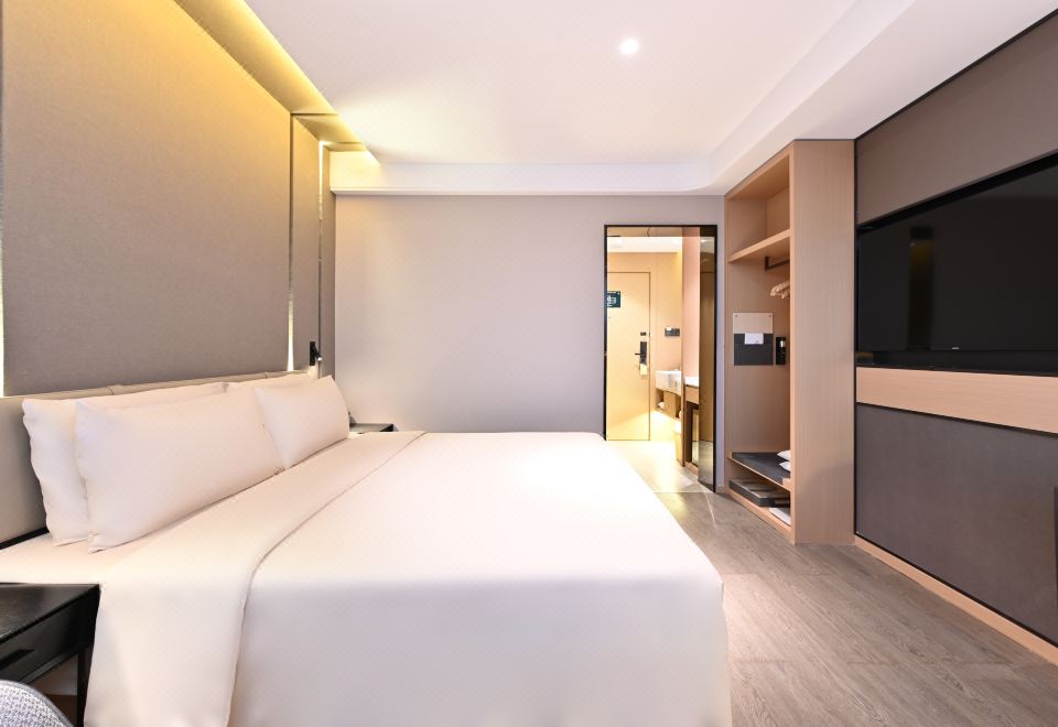 几木大床房（深睡枕Pro+手机投屏+小冰箱）