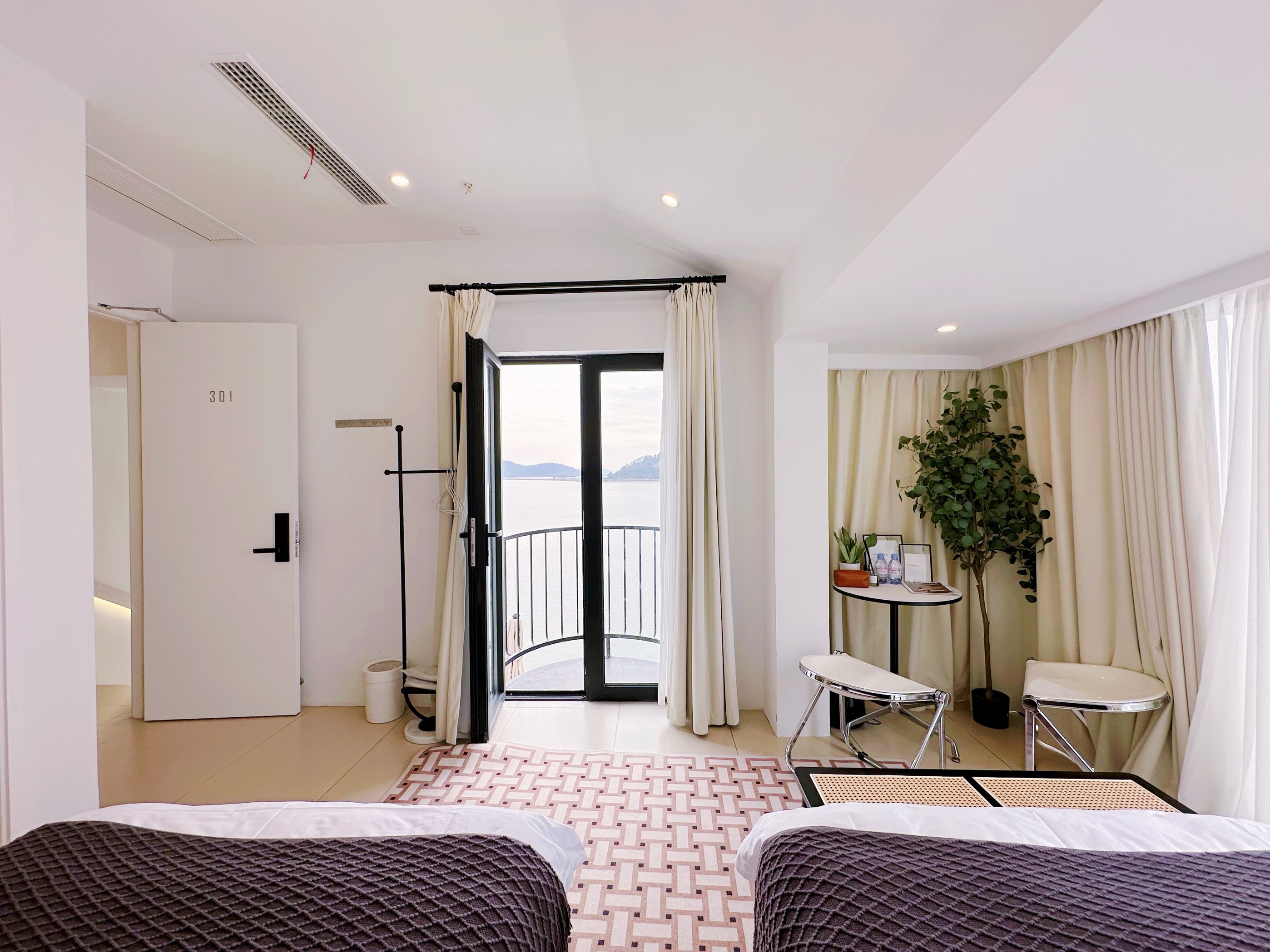 Suzhou BAY Chunhuiwan Homestay湖景双床房[地暖]