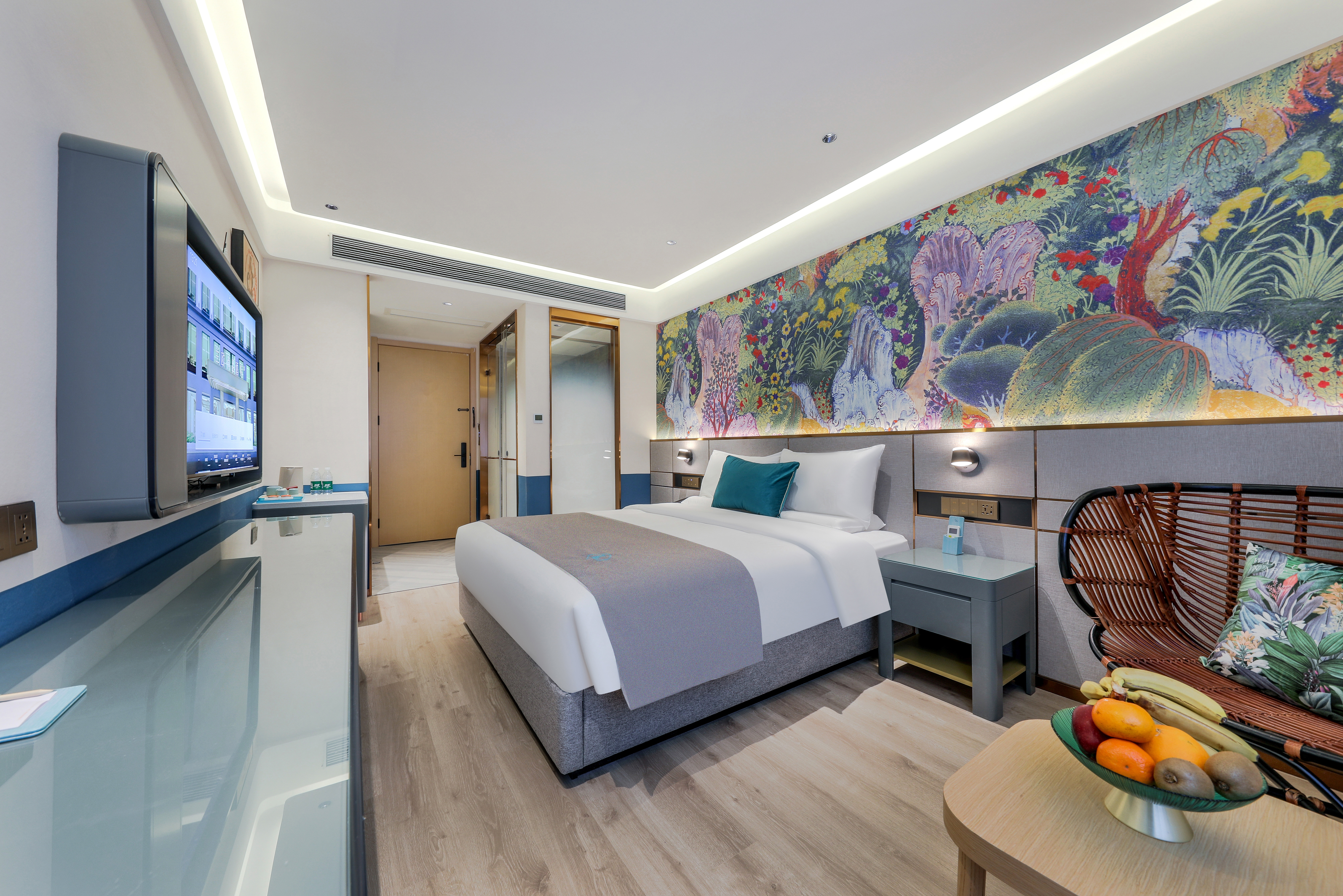 梦幻博物志大床房（全屋智能+乳胶床垫+冰箱）