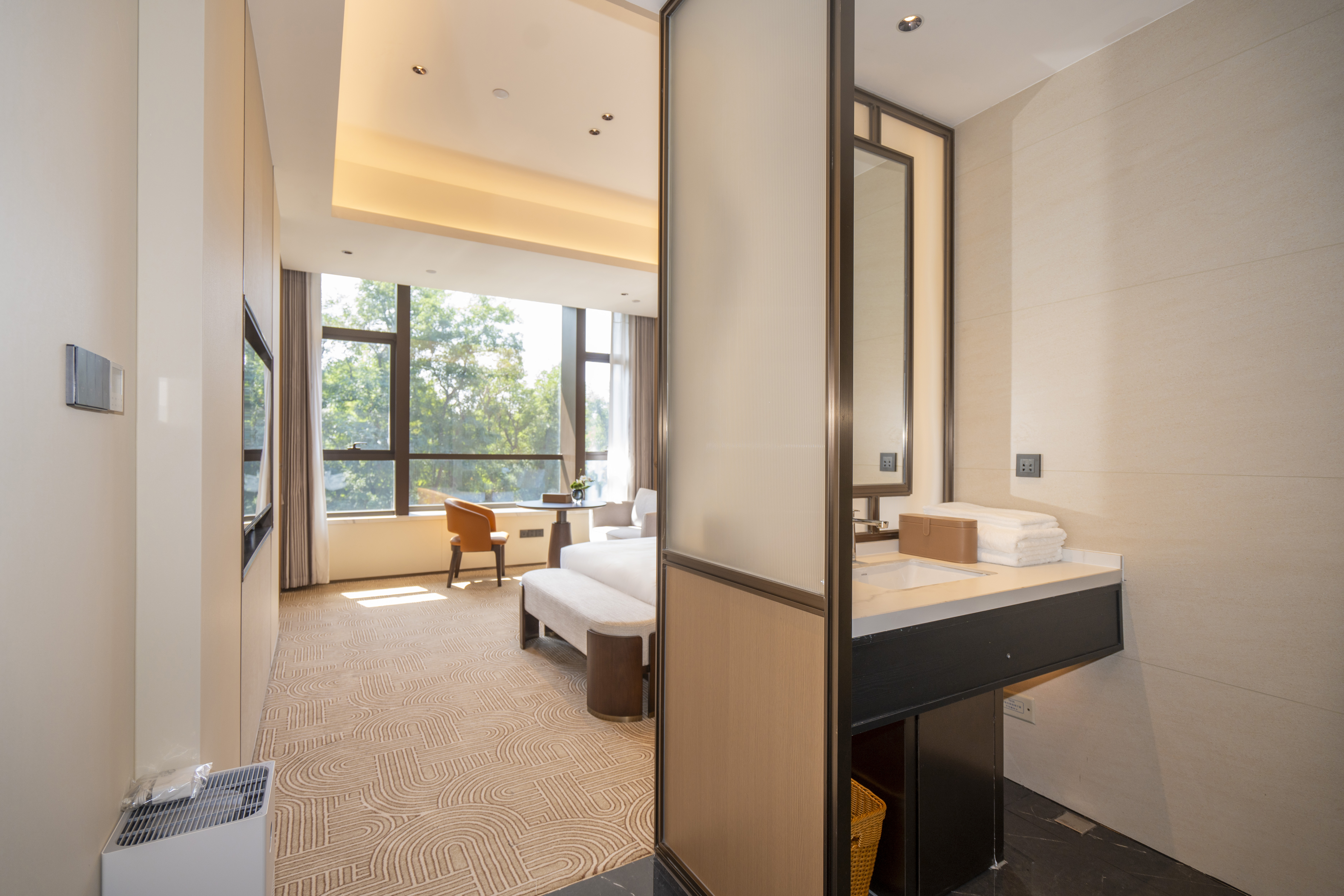 行政园景大床房