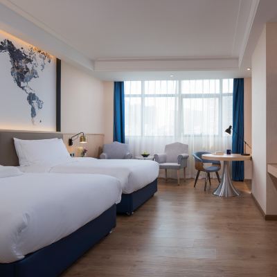 優享雙床房【空間寬敞+凝膠枕體驗+智能客控】 凱里亞德酒店（河源萬隆城店）優惠