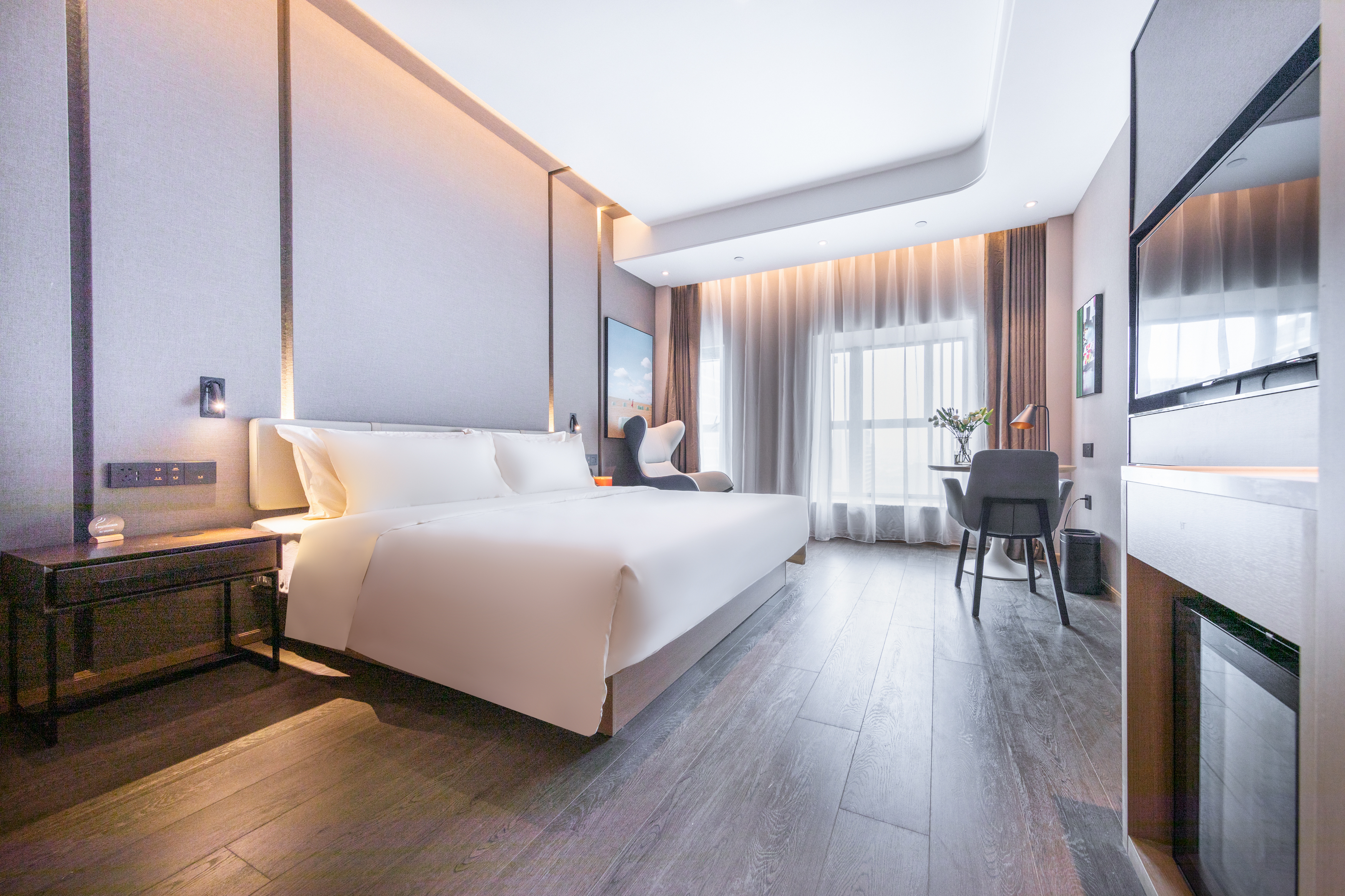 高级大床房（投屏电视+小冰箱）