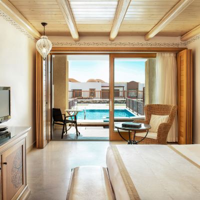 Twin Room with Private Pool Mitsis Blue Domes Resort & Spa Promo Code