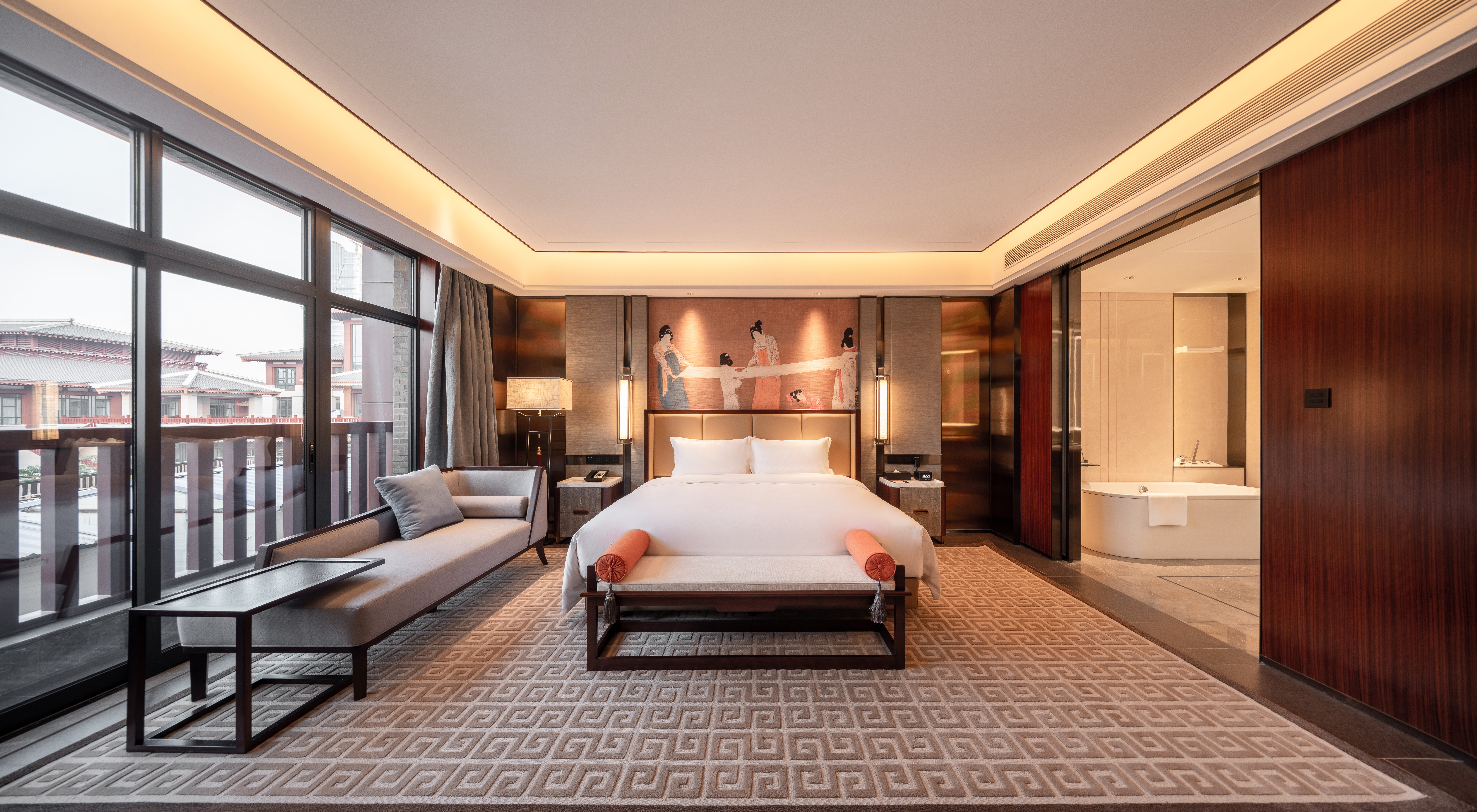 豪华商务景观套房