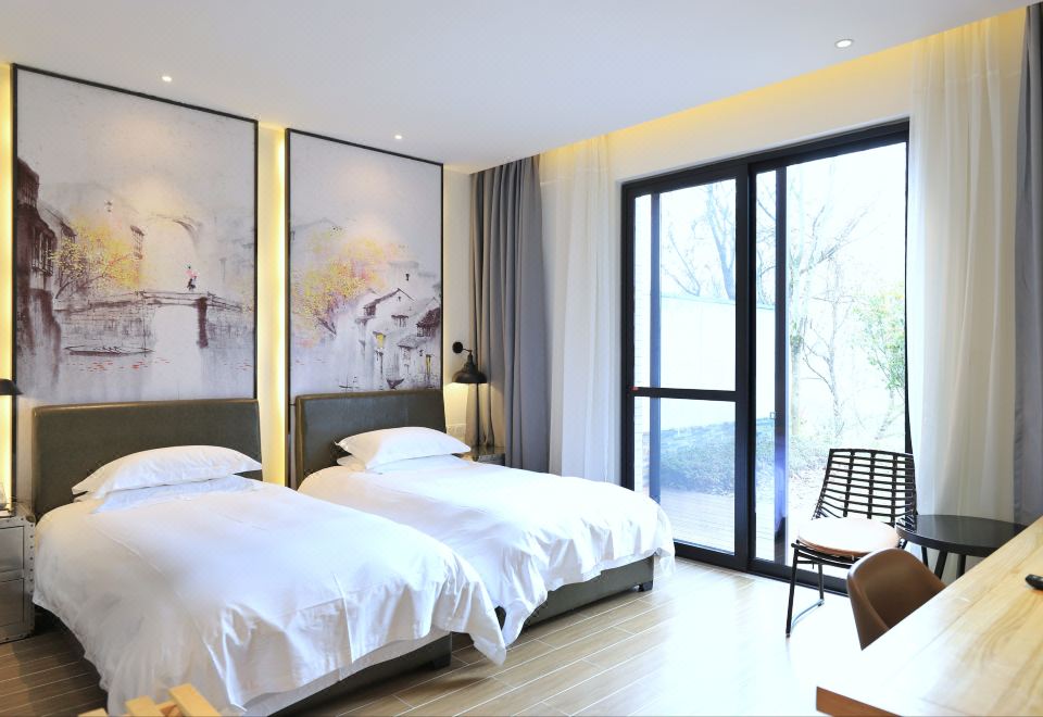 庭院獨棟家庭六居室