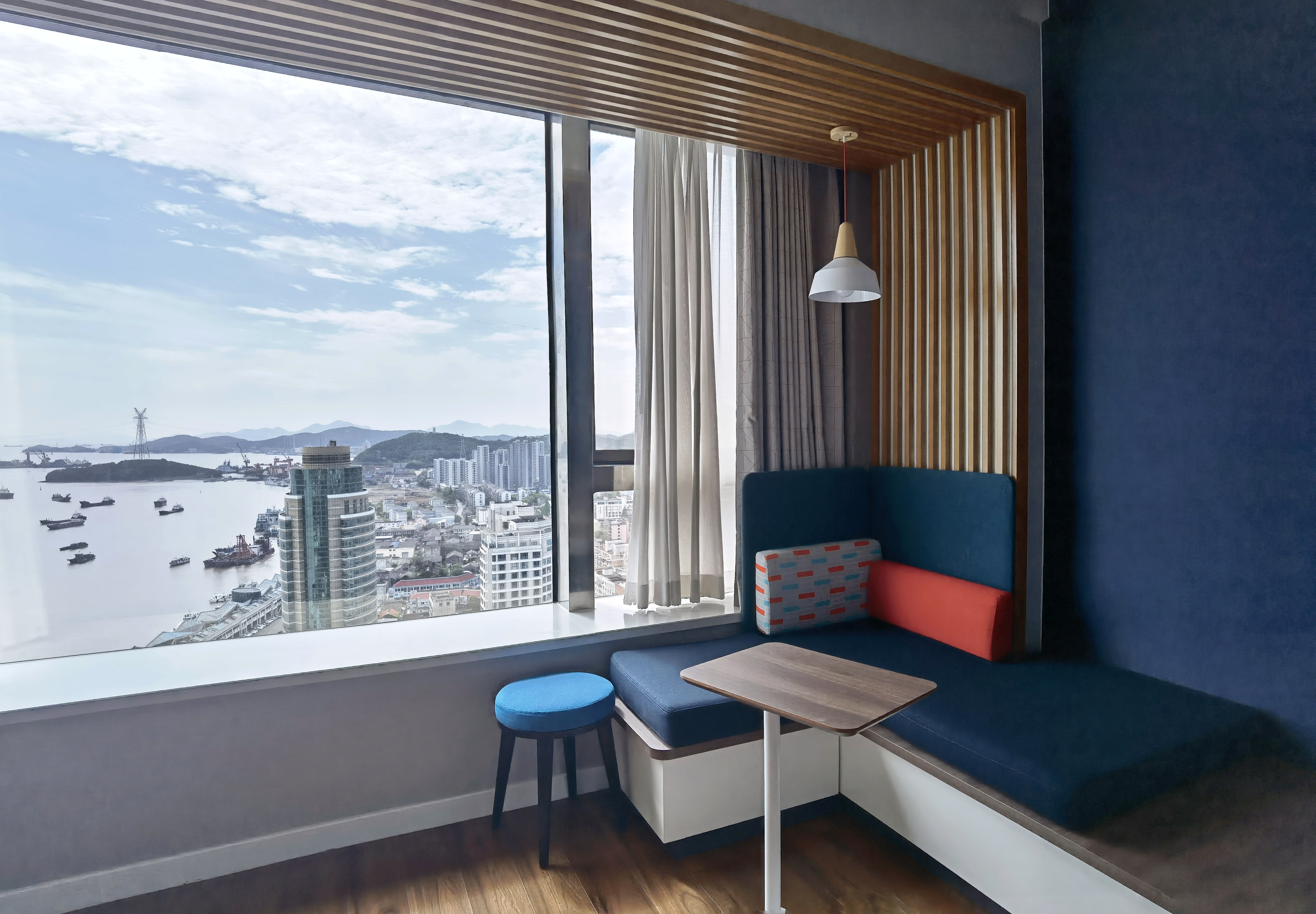 高級房雙床 海景