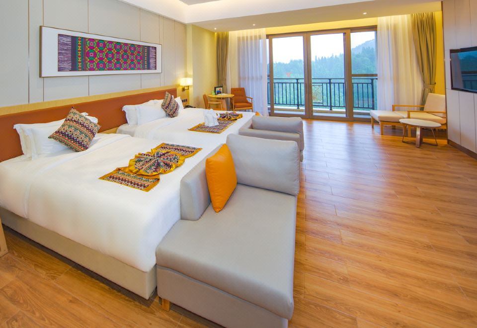 酒店B栋温泉套房I独立泡池