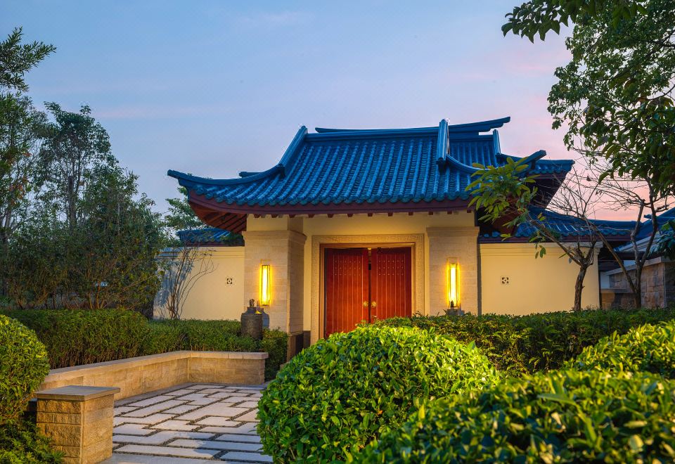 雙臥A型別墅-獨立溫泉泡池及泳池