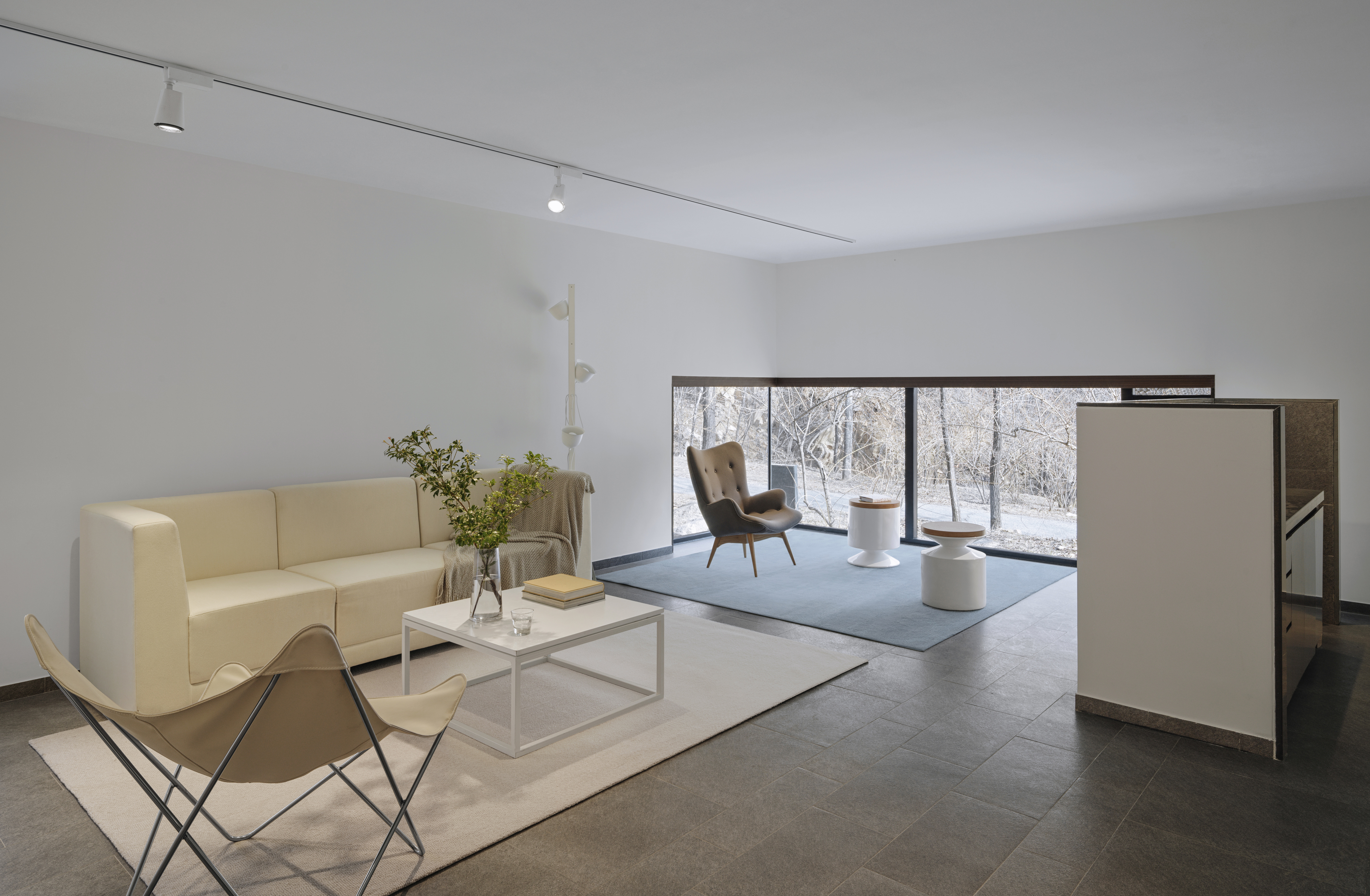 露台山景双床房