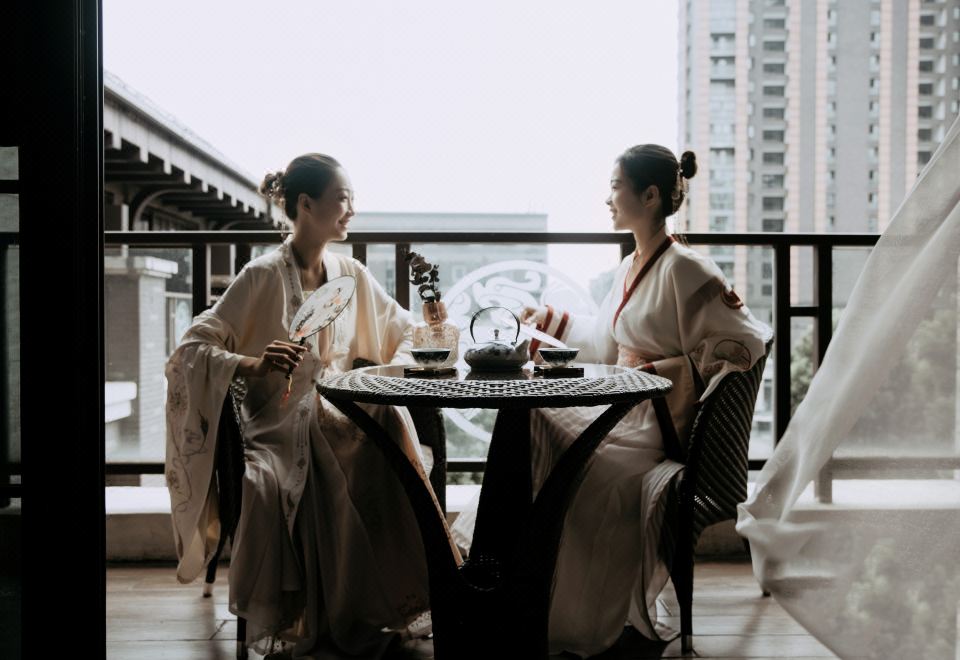 Tongquetai Jinling Grand HotelHan Style Twin Room