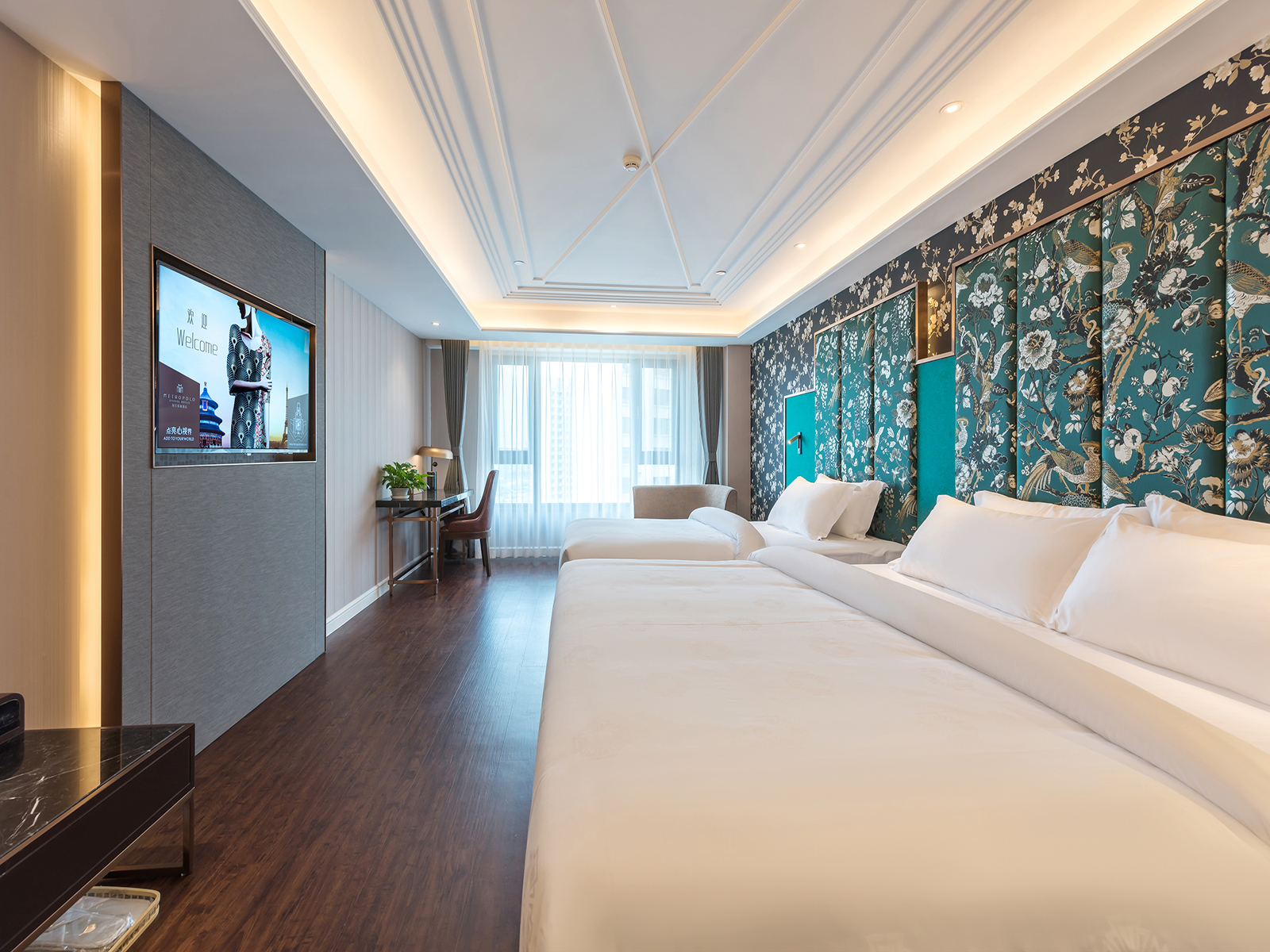 温馨家庭房（清凉小冰箱+空气净化器+零压舒眠床垫）