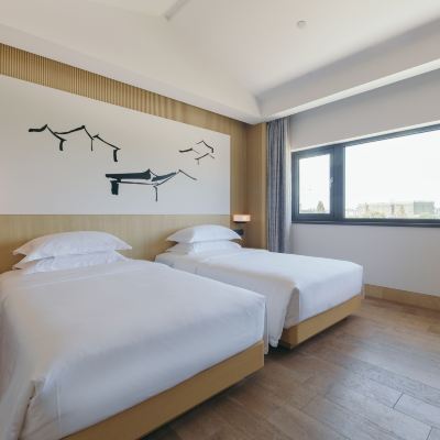 園景雙床房 西塘牧月飯店優惠