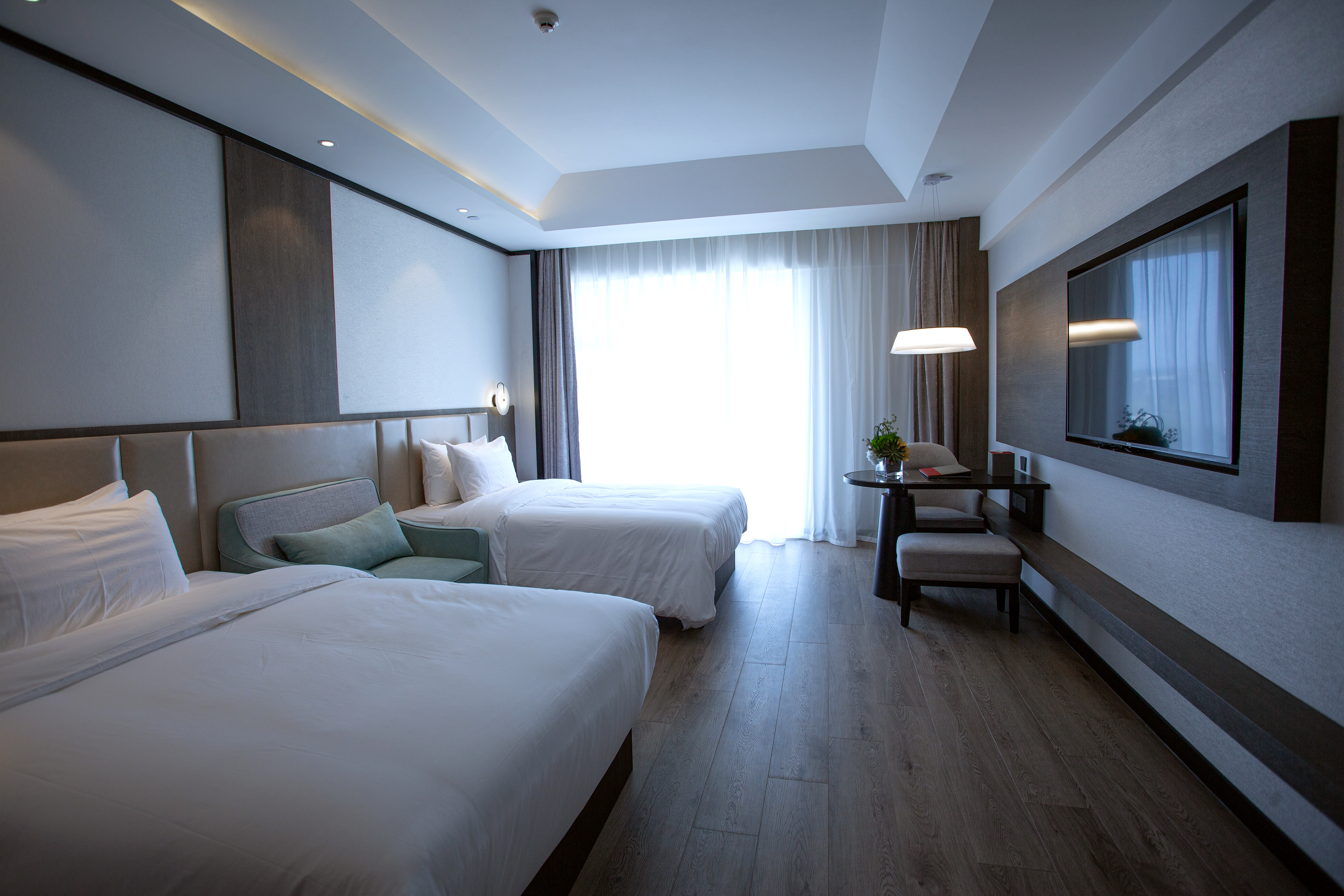 优享双床房（市景飘窗+荞麦护颈枕）