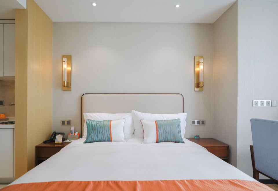 辰韵·栖园大床房|落地窗·金可儿床垫|