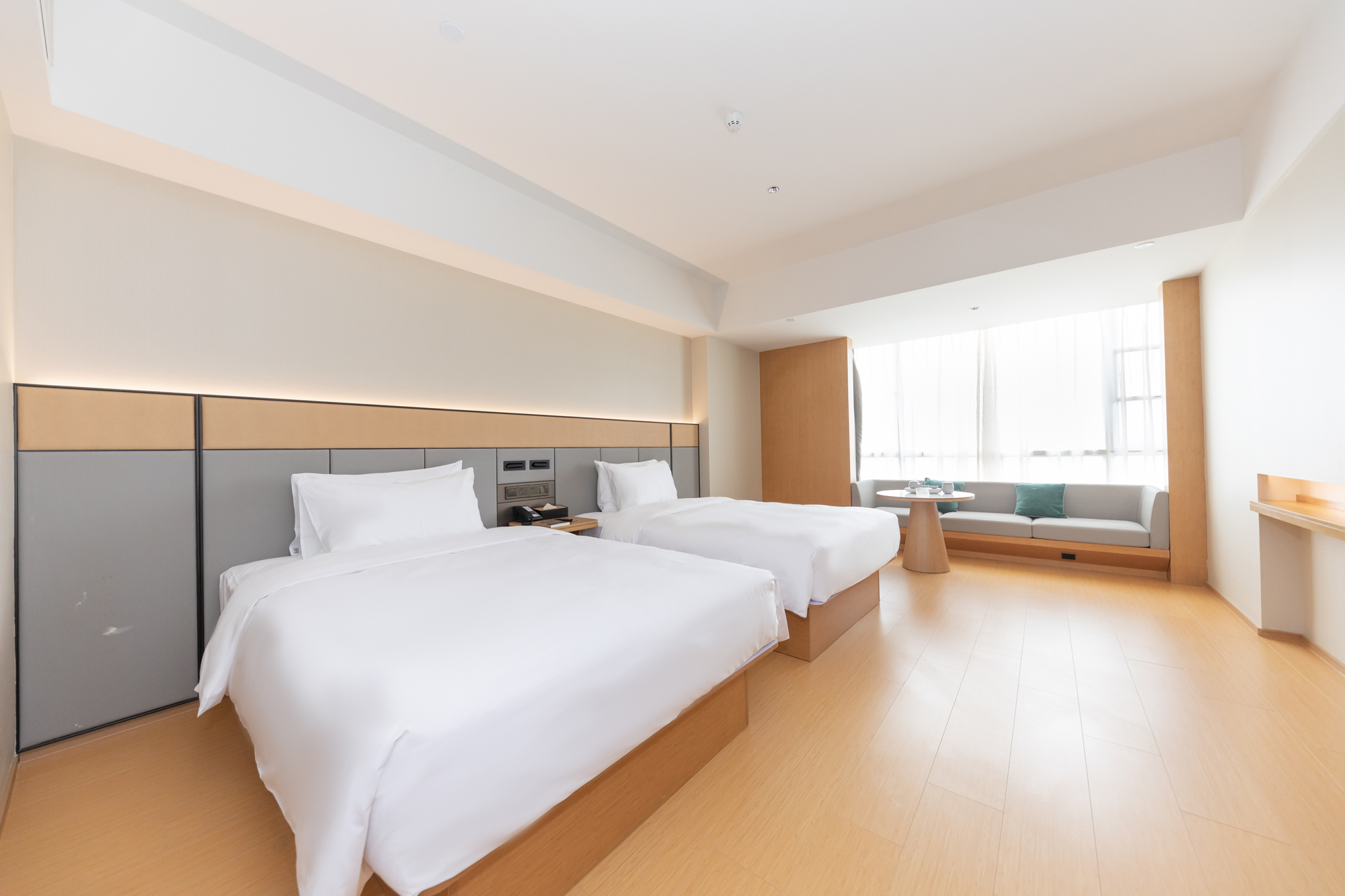 高级双床房（金可儿床垫+65寸智能电视可投屏）