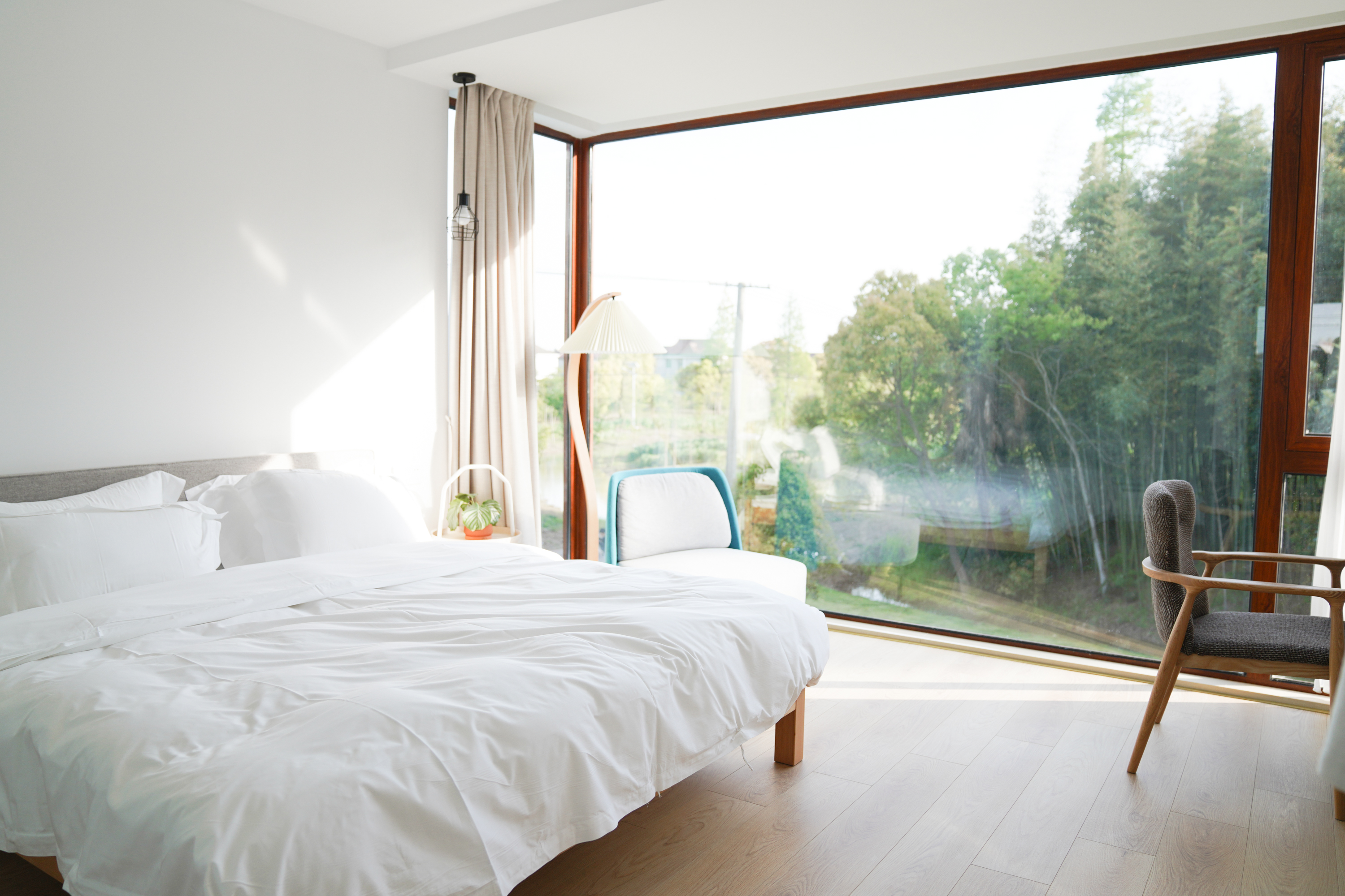 满山青·景观大平层三卧套房