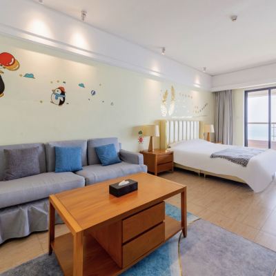 浪漫海景大床房 海陵島海上日出度假公寓（保利海王星店）優惠