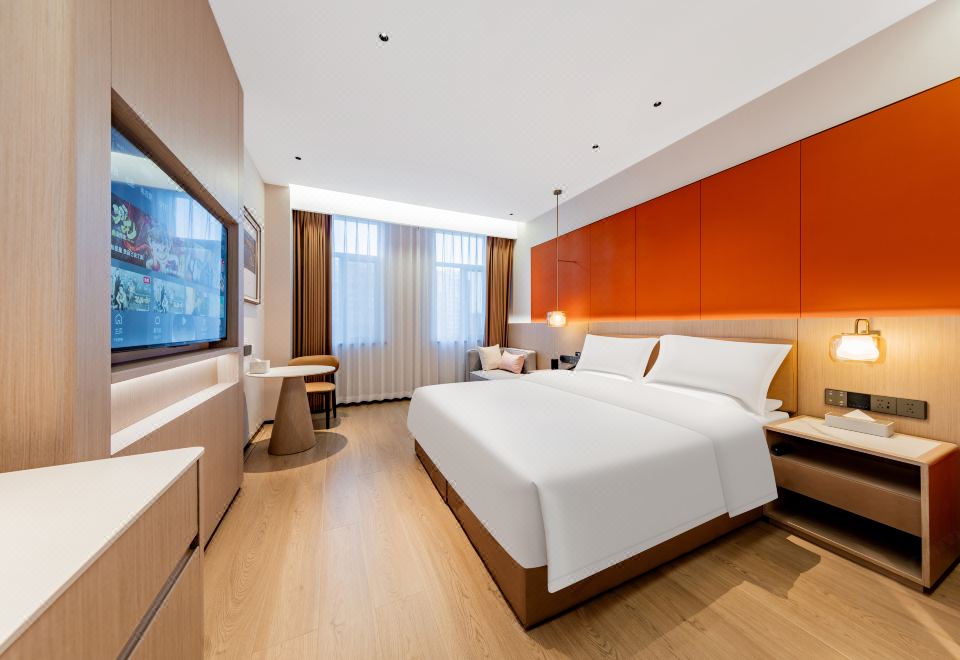 皆得·暮栖大床房（智能客控+高速吹风机）