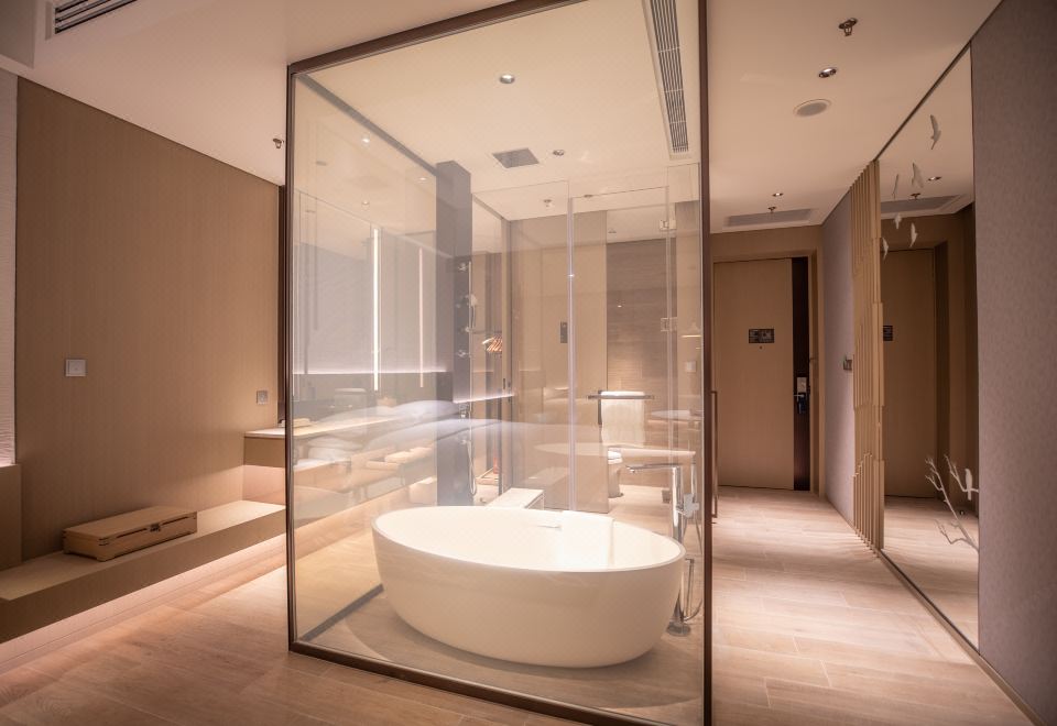 豪華城市景觀大床房