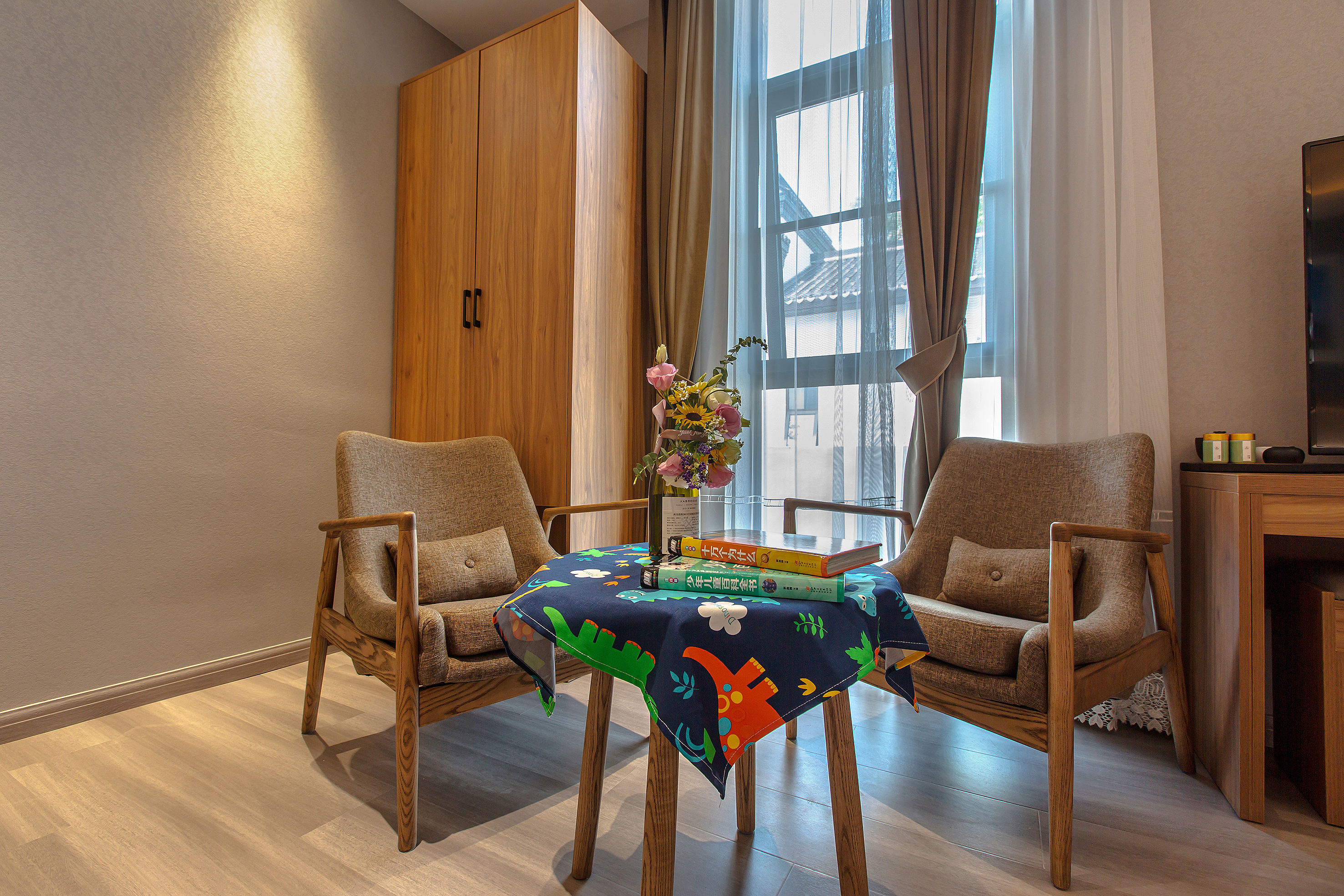 园林景观家庭房