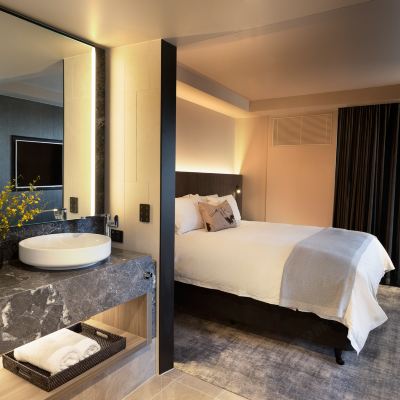 Superior Corner Suite with City and Garden View Pullman Melbourne On the Park Promo Code