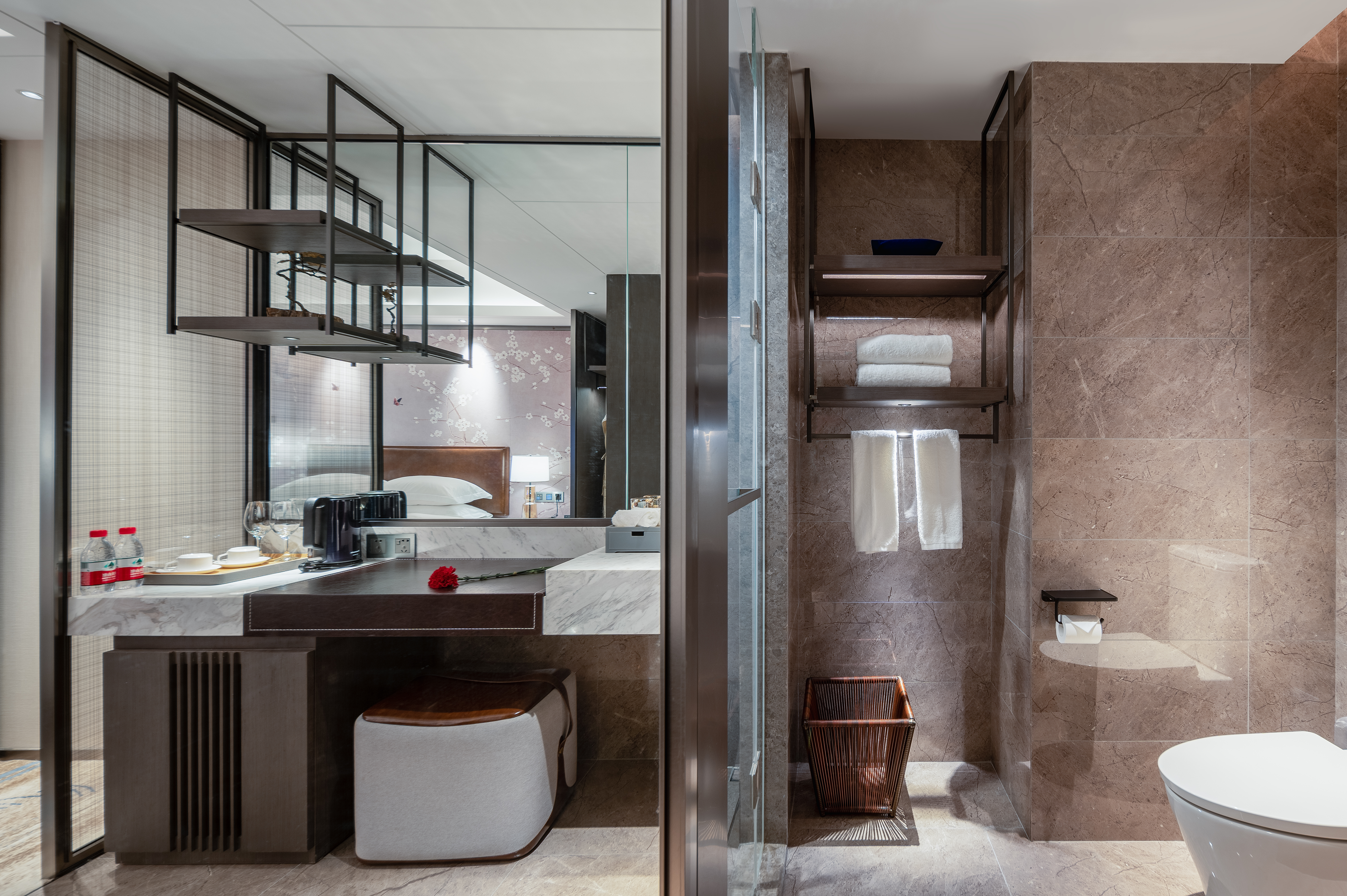 凌空.城景高级双床房（智能客控+品质床品+电视投屏）