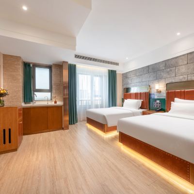 臻品精選雙床房 如家派柏·雲飯店（濟南唐冶世紀大道店）優惠