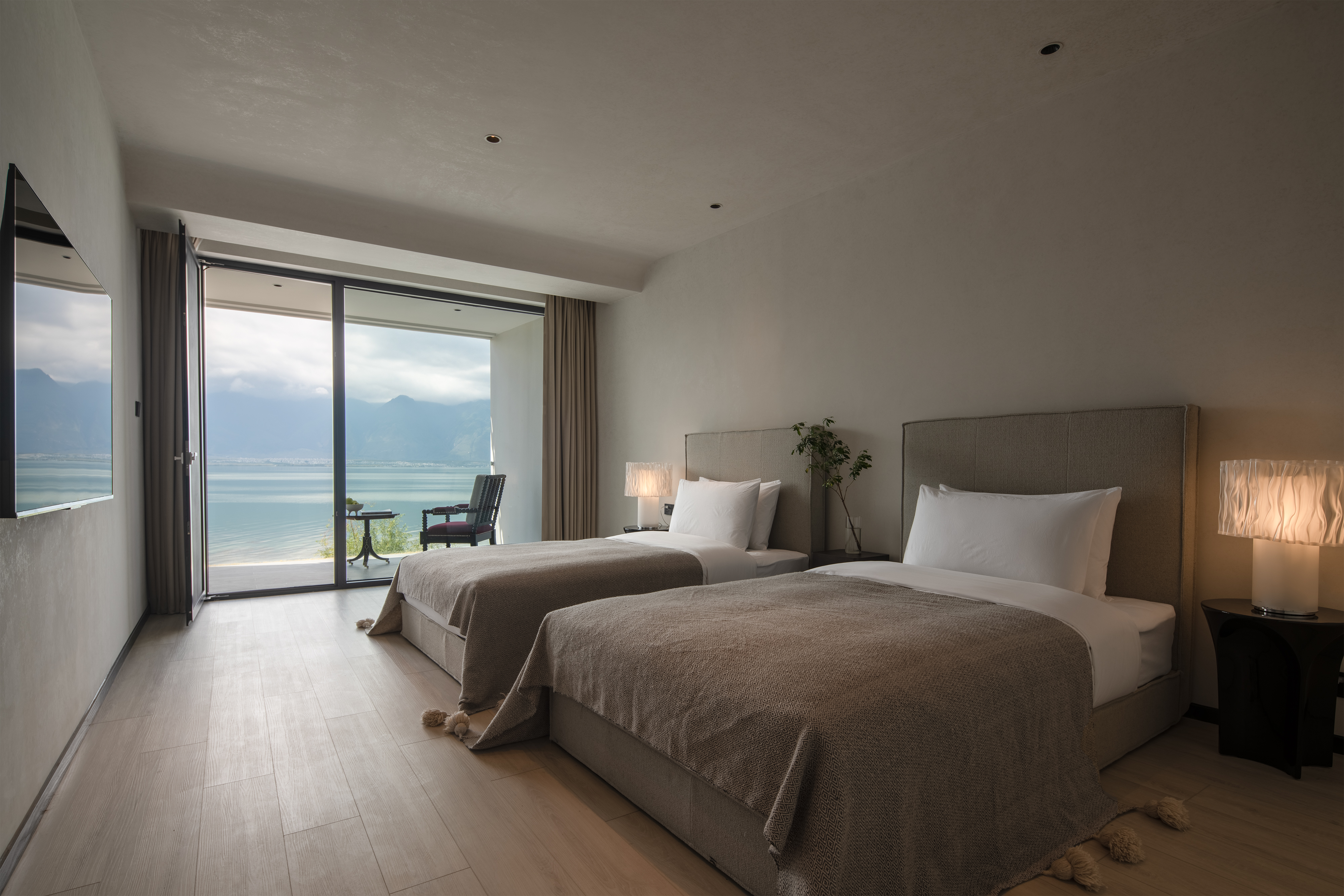 海景露台双床房