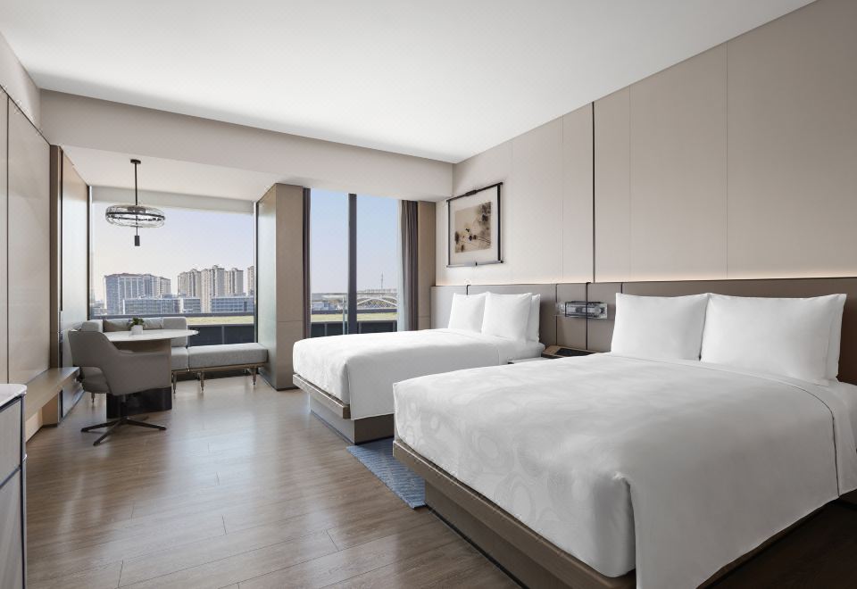 豪华园景双床房