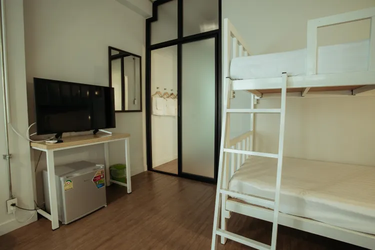 ห้องครอบครัวสีขาว