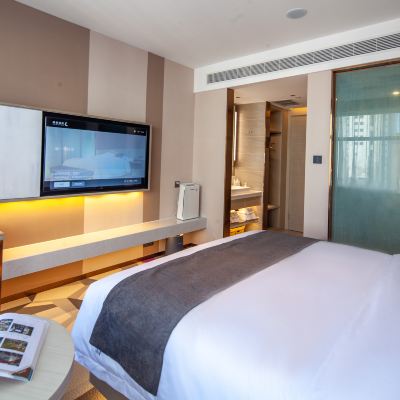 豪華大床房（智能客控+慕斯床墊+空氣凈化機） 麗楓飯店（太原五一廣場柳巷店）優惠