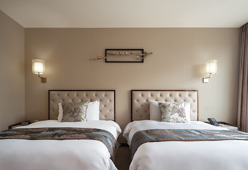 Friendship Hotel HangzhouBusiness City-view Twin  Room