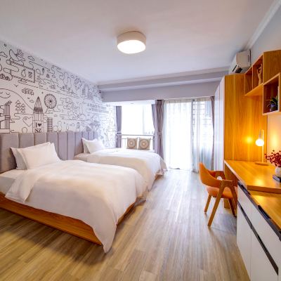 豪華雙床房 深圳T酒店公寓優惠