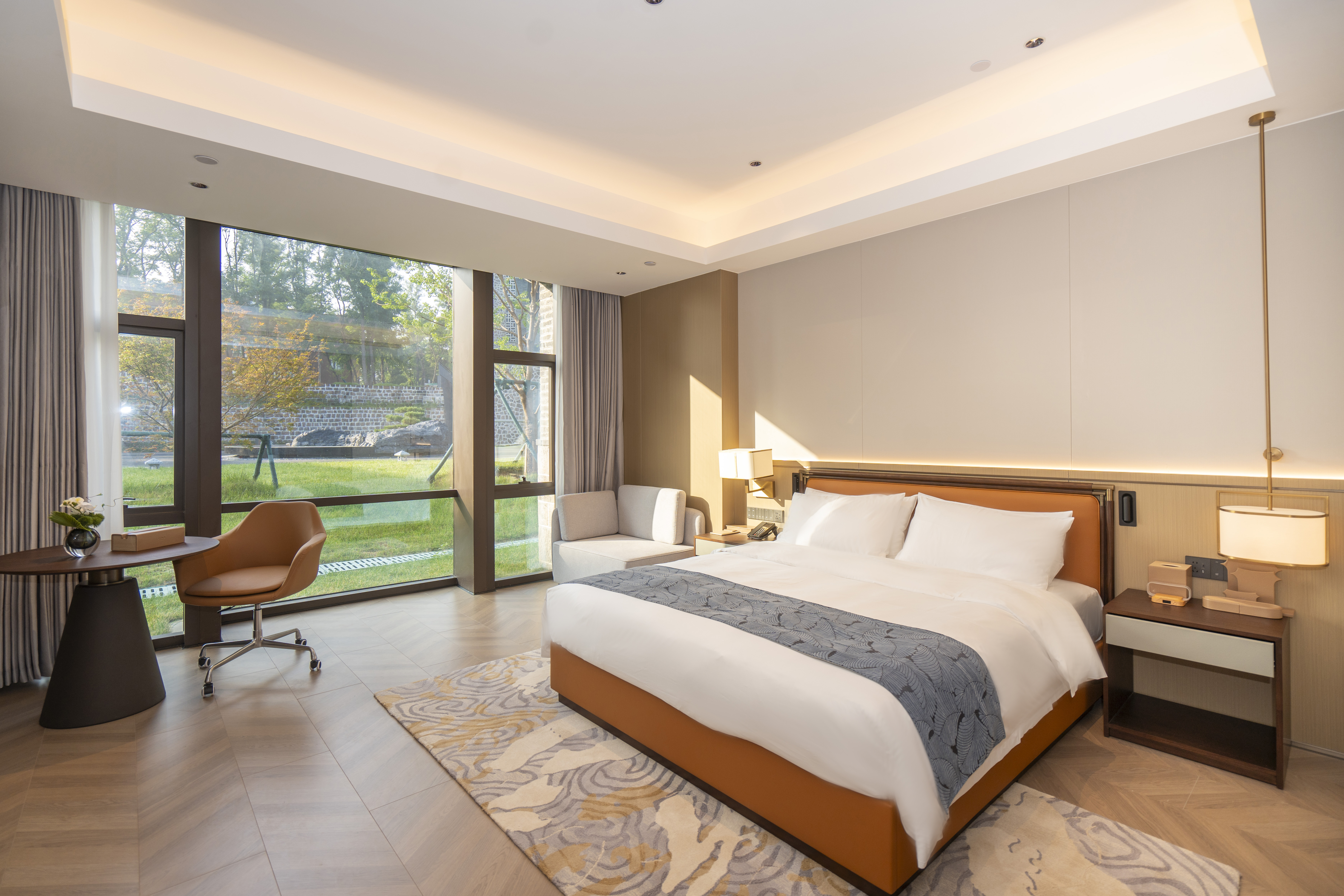 行政园景大床房