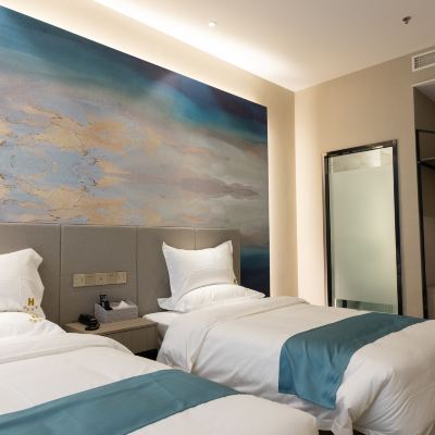 特惠標準間（無窗） 海邸優舍精品飯店（青島五四廣場奧帆中心店）優惠