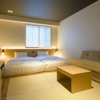 日式現代雙床房c