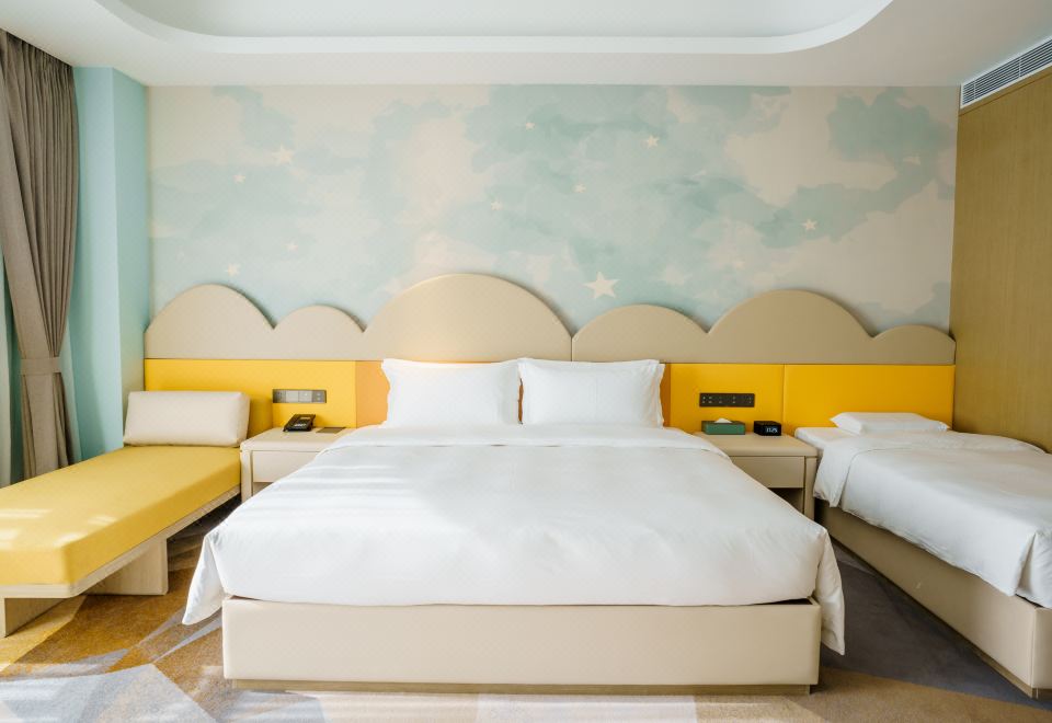 豪华园林阳台套房