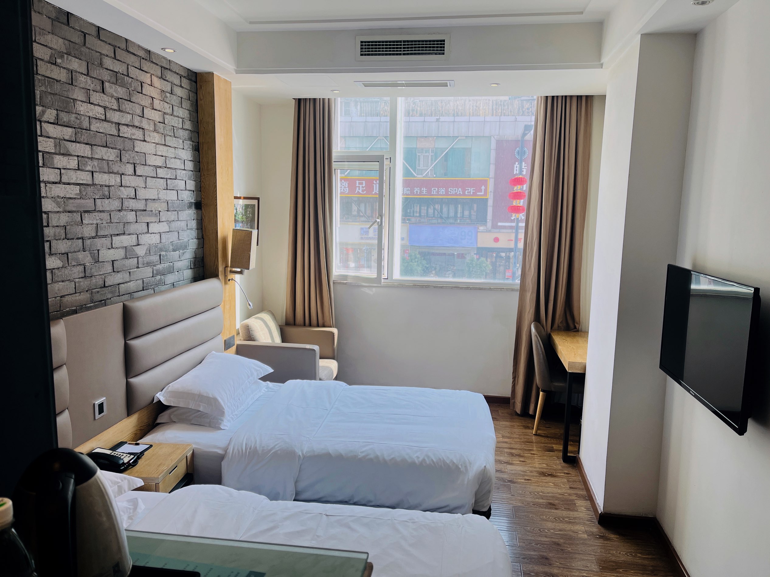 舒适双床房（雨淋顶喷+乾湿分离）