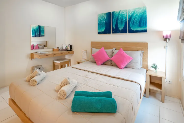 Family Two Bedroom Room with Balcony and Mountain View