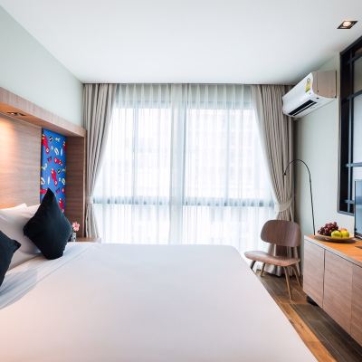 高級雙人床房 陽光流行飯店優惠