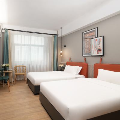 臻禮雙床房（靜享舒適） 麗怡酒店（汕頭1981萬象城高鐵站店）優惠