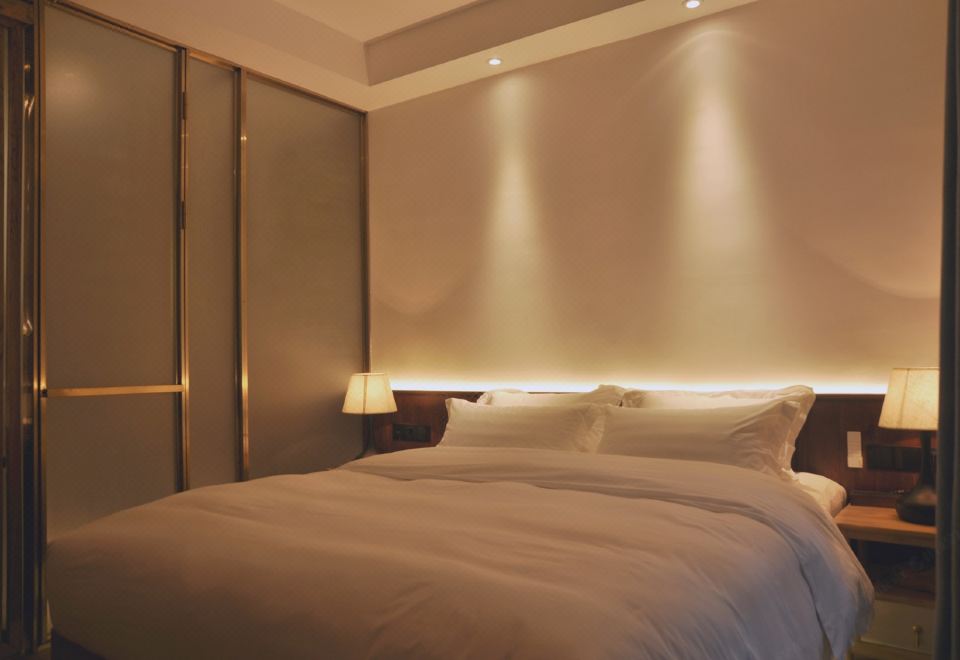 春早·山茗·院景大床房|全屋暖气·智能家居