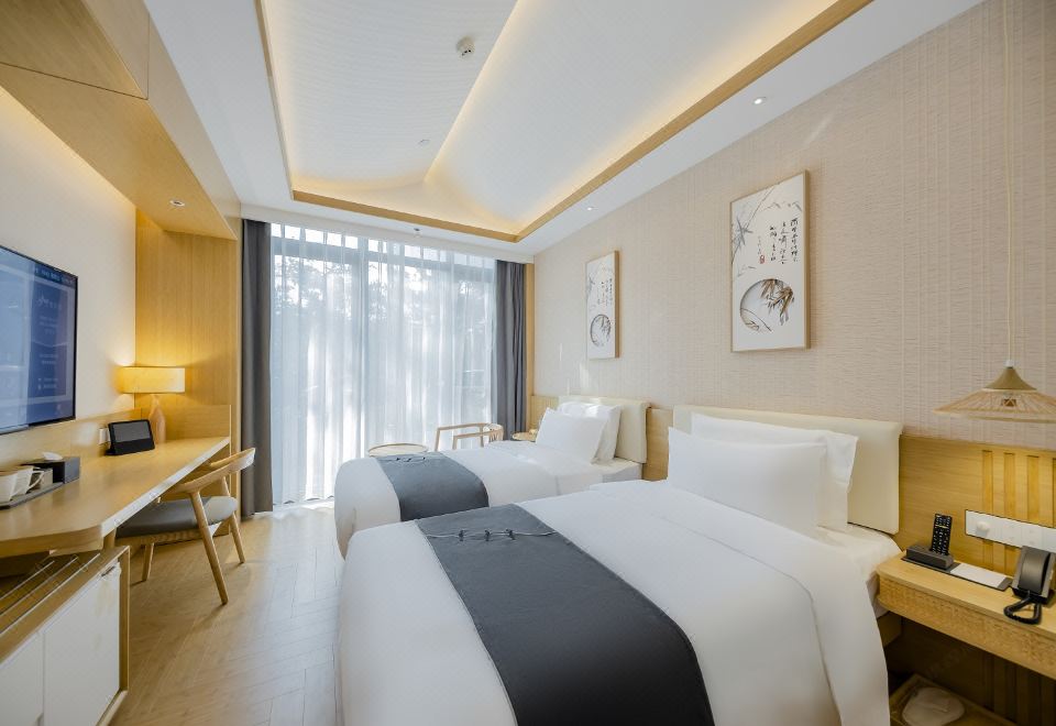 Jianguo HIDDEN Hotel (Nanjing Sun Yat-sen's Mausoleum Area Wutong Avenue)Guestroom - Double Occupancy (Singlebed)