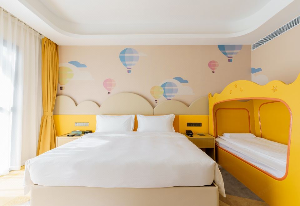 园林景观阳台亲子房