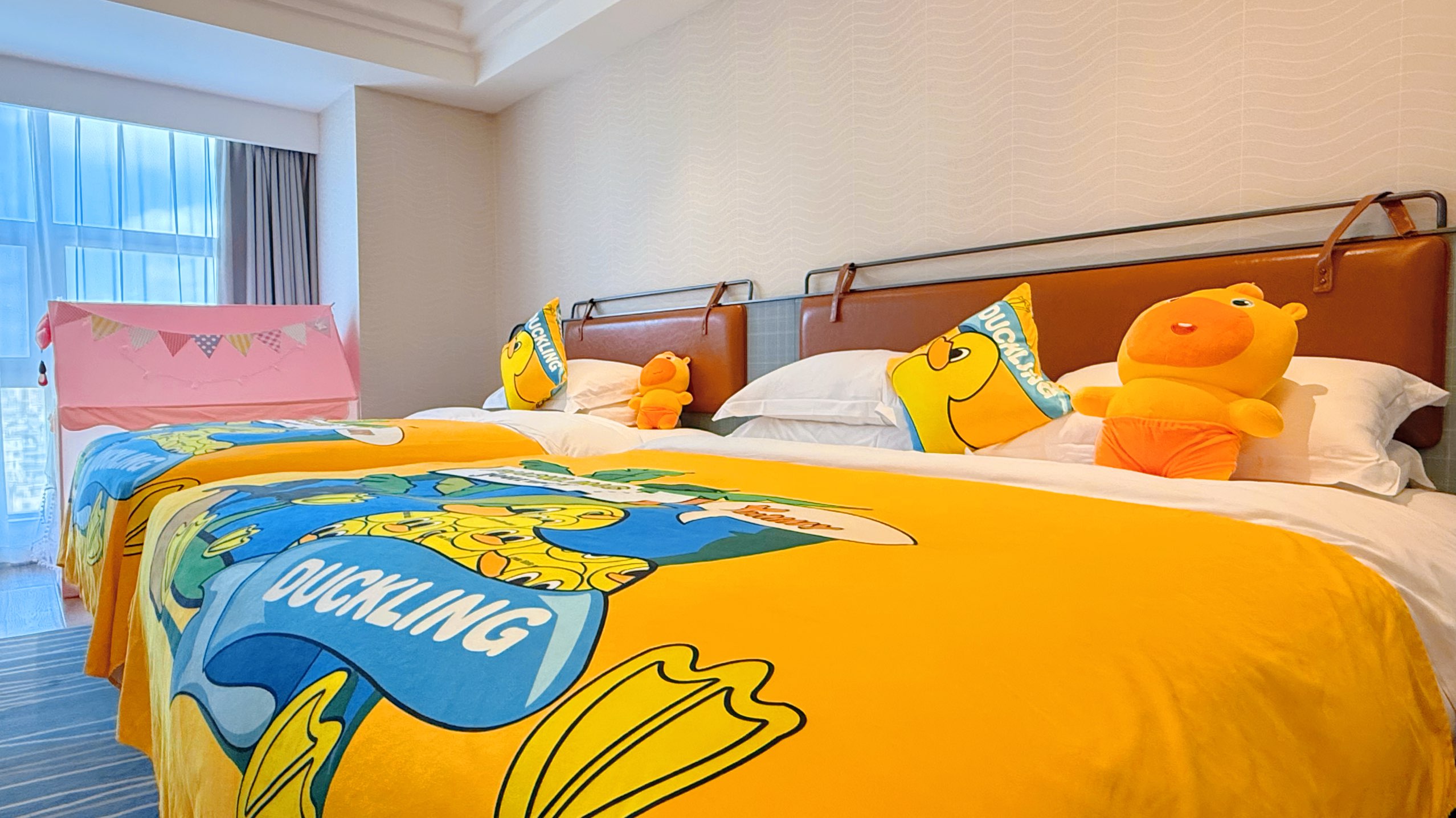 豪华Fashion 亲子家庭房｜北欧轻奢风+乳胶床垫