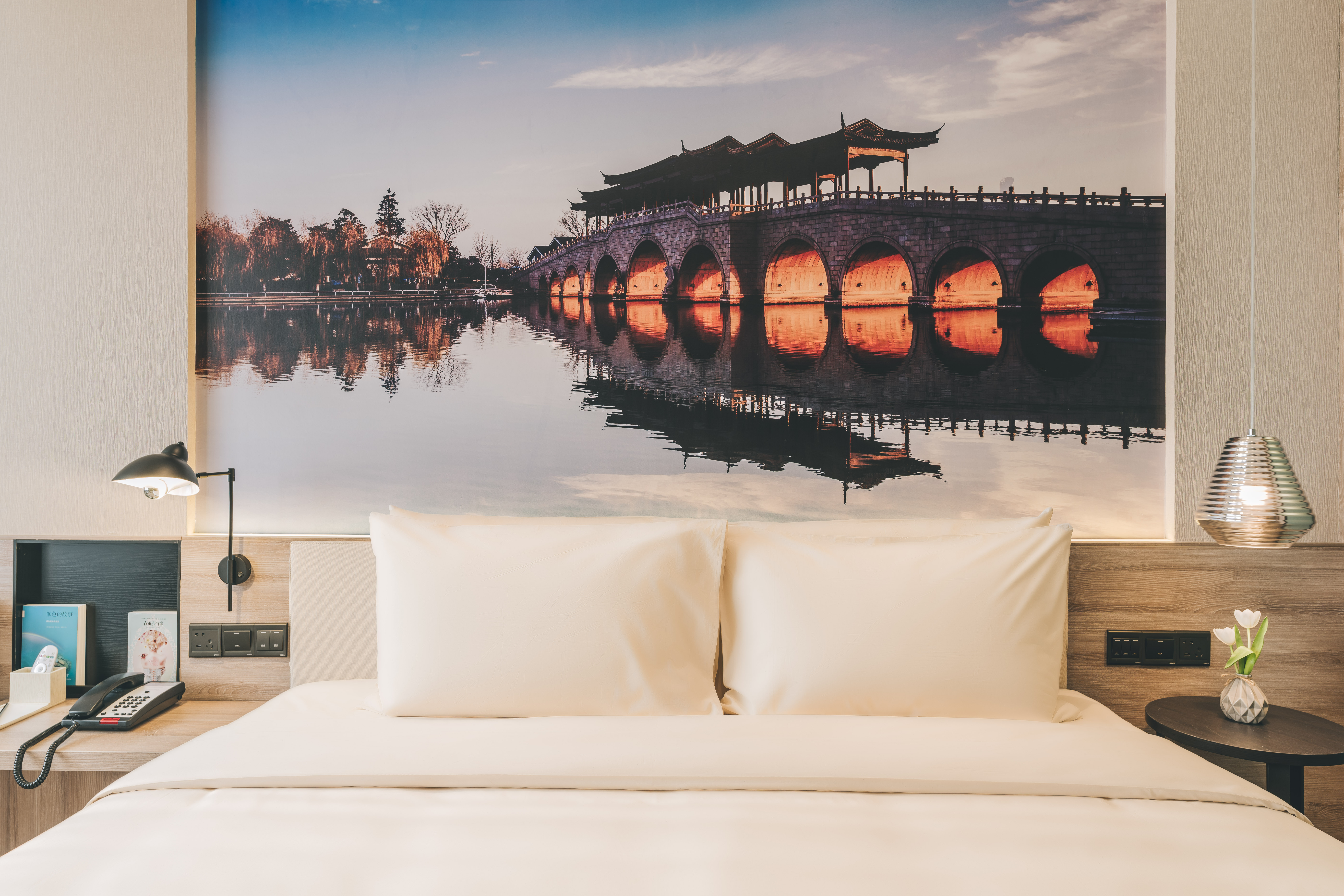 几木大床房（小冰箱+智能马桶+浴袍）