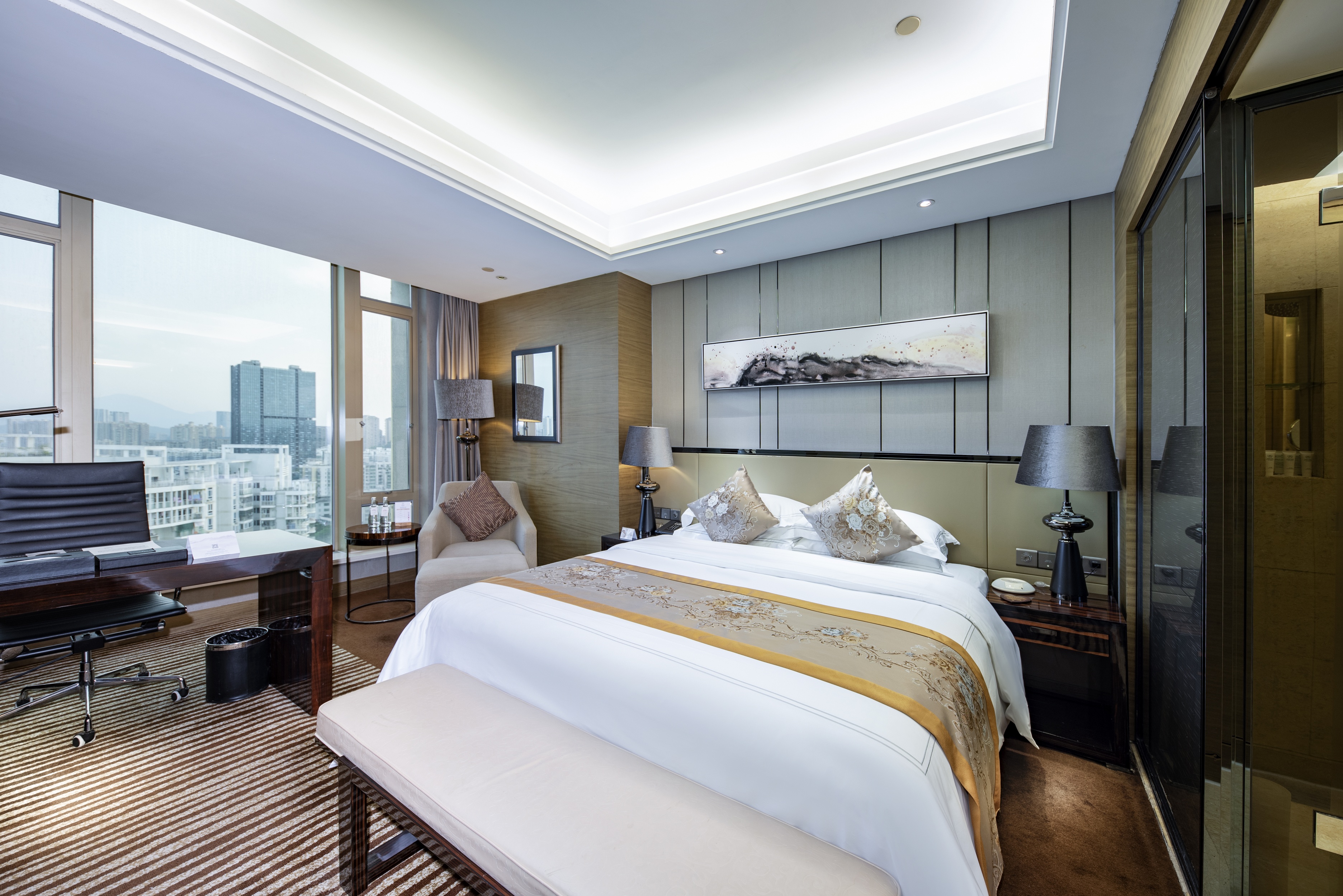 Shenzhen YANGBANGLANGYUE International HotelCity View Queen Room
