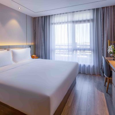 月若流金大床 桔子飯店（長白山二道白河店）優惠